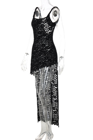 Elegant Lace Evening Dress