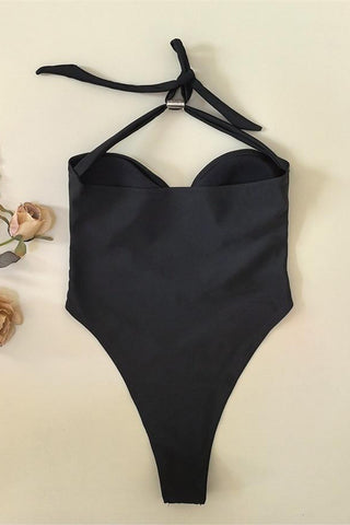 Elegant Halter Bikini Set