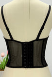 Lace-Detail Bustier Cami