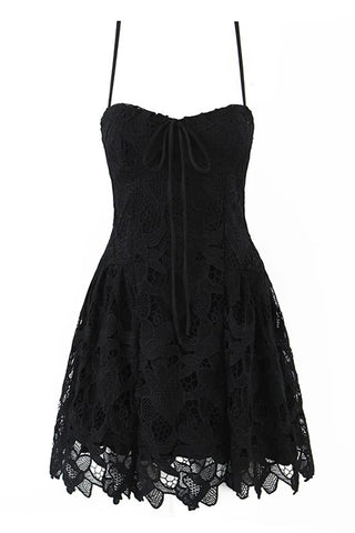 Lace Spaghetti Strap Dress