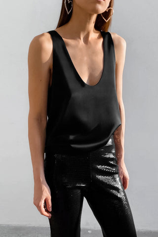 Relaxed Sleeveless Tank Top