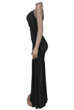 One-Shoulder Maxi Dress