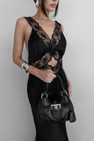 Lace Trim Casual Dress