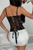 Lace Bustier Top