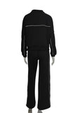 Stylish Two-Piece Track Suit Set