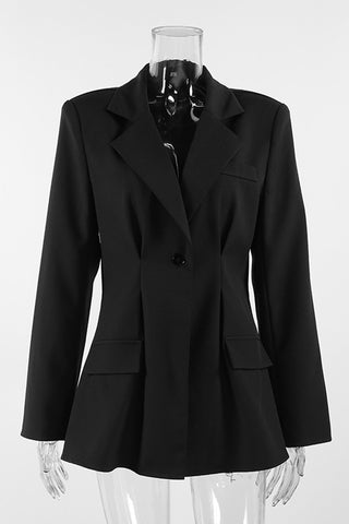Classic Single-Button Blazer