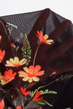 Floral Ruffle Tiered Casual Dress
