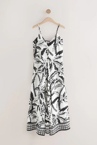 Printed Maxi Casual Dress