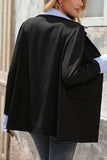 Striped Classic Blazer with Layered Look