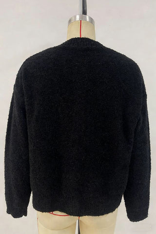 Gold Button Detail Cardigan