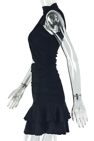 Sleeveless Cut-Out Casual Dress