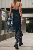 Simple Slip Midi Dress