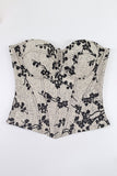Floral Bustier Tank Top