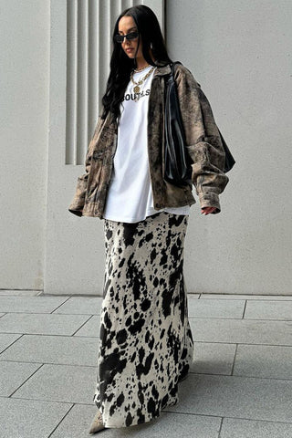 Effortless Printed Maxi Dress