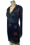 Floral Long Sleeve Casual Dress