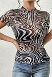 Bold Abstract Print T-Shirt