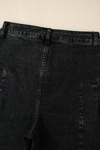 High-Waisted Wide-Leg Jeans