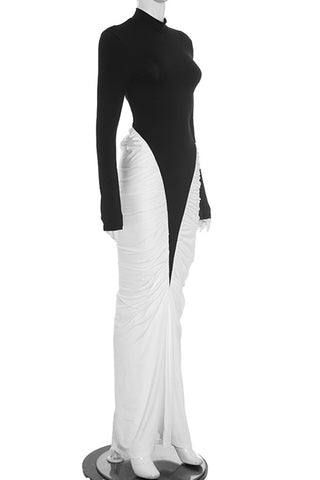 Elegant Ruched Evening Dress