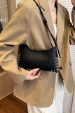 Sleek Eyelet Shoulder Bag