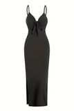 Stylish Tie Front Sundress