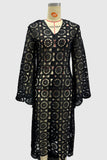 Elegant Crochet Casual Dress