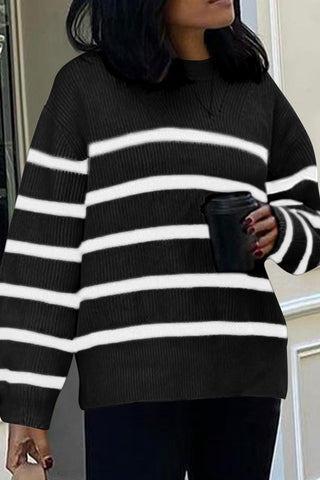 Classic Striped Pullover Sweater