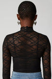 Elegant Lace Long Sleeve Blouse