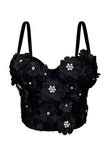 Floral Embellished Camisole Top
