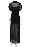 Elegant Ruched Evening Dress
