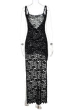 Elegant Lace Evening Dress