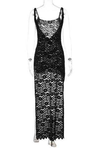 Elegant Lace Evening Dress