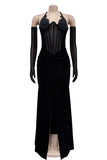Elegant Evening Gown with Split Detail