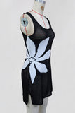 Floral Mesh Casual Beach Dress