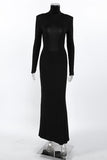 Elegant Open-Back Evening Gown