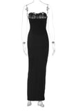 Elegant Strapless Evening Dress