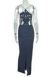 Strappy Back Midi Dress