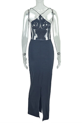 Strappy Back Midi Dress