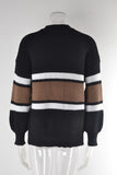 Striped Quarter-Zip Sweatshirt