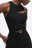 Cut-Out Detail Tank Top