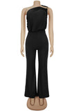 Elegant One-Shoulder Jumpsuit