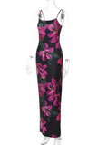 Floral Print Maxi Dress