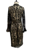 Elegant High-Neck Evening Dress