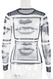 Graphic Long-Sleeve T-Shirt