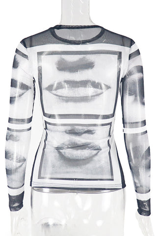 Graphic Long-Sleeve T-Shirt