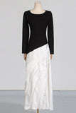 Draped Layered Maxi Dress