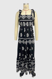 Boho Print Maxi Dress