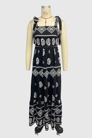 Boho Print Maxi Dress