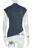 Asymmetric Hem Tank Top