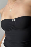 Lace Detail Halter Camisole