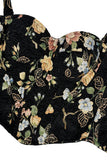 Floral Corset-Style Camisole